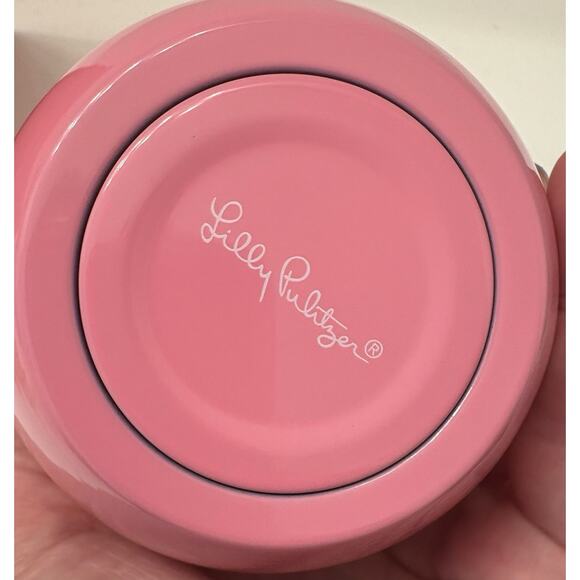 Lilly Pulitzer Sunny State Of Mind Insulated Stemless Tumbler Pink - Picture 6 of 7